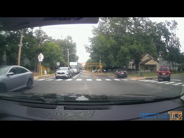 Dashcam captures accident in Lakewood