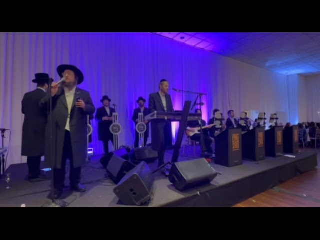 יששכר גוטמן עם התזמורת של הערשי לאנגסאם