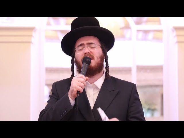 Mitzve Tantz With Badchan Moshe Shmeel Deutsch, At A Recent Wedding In Eminence Hall in BP.