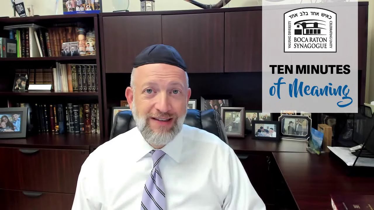 Ten Minutes of Meaning (Part 114): Rise Up - Mesillas Yesharim