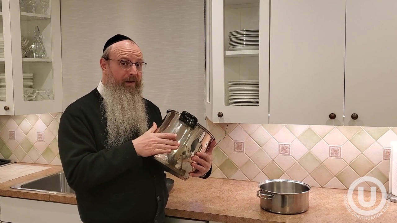 How to Kasher Various Vessels for Passover