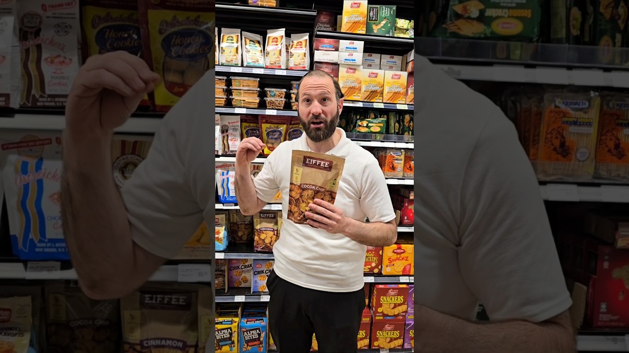 Product of the Week with Lazer Ungar! Eiffee Cookies - a gluten-free treat! made with almond flour