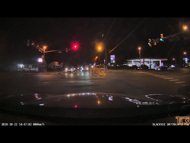 Dashcam video captures accident on Rt 9 in Lakewood