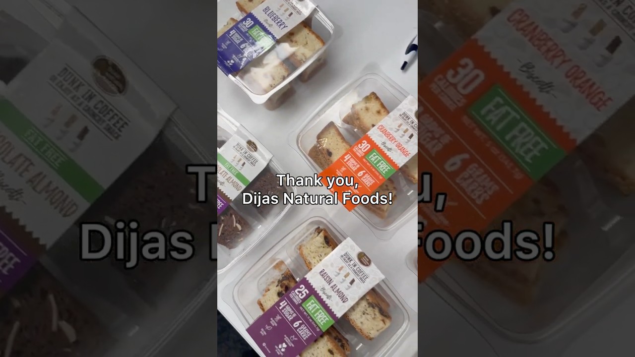 Thank you, DIJAS Natural Foods