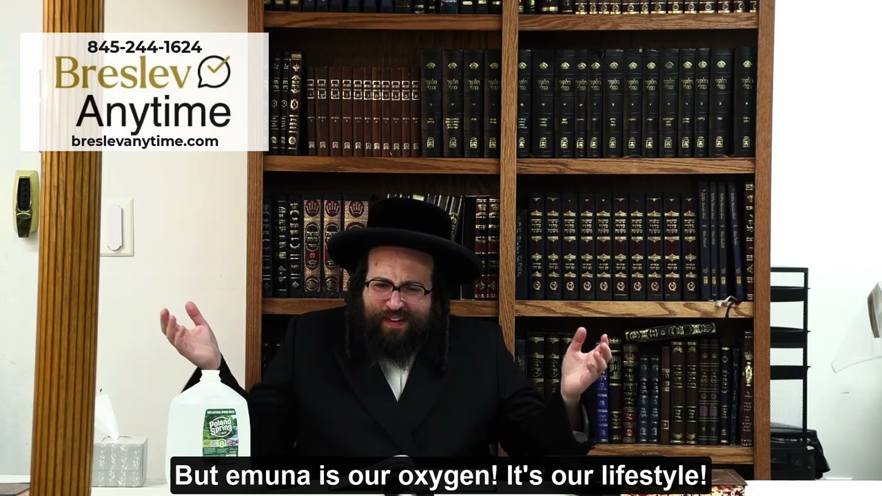 Rabbi Yoel Roth - Emunah is not a project it's life