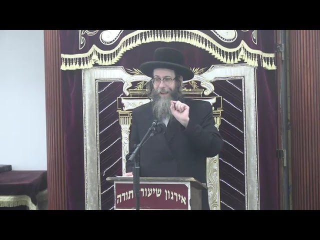 מלאכת טוחן בשבת - ר' צבי אונסדארפער שליט"א