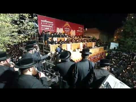 כ"ק אדמו"ר מסאטמאר שליט"א מסע המלכות לארה"ק חלק א