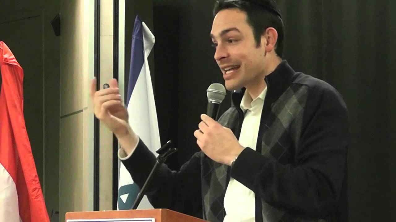 pt2 Rabbi Etiel Goldwicht at Yiboneh Chanukah Celebration 5776