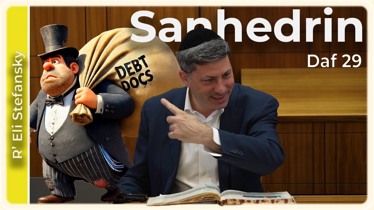 Daf Yomi Sanhedrin Daf 29 by R’ Eli Stefansky