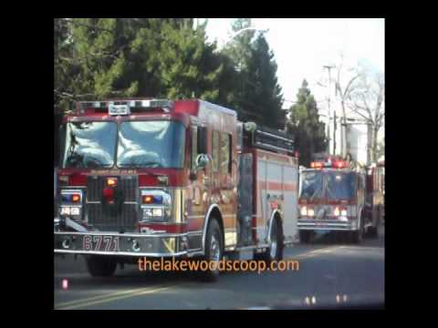 Holiday Parade Clifton Avenue LFD EMS LFA