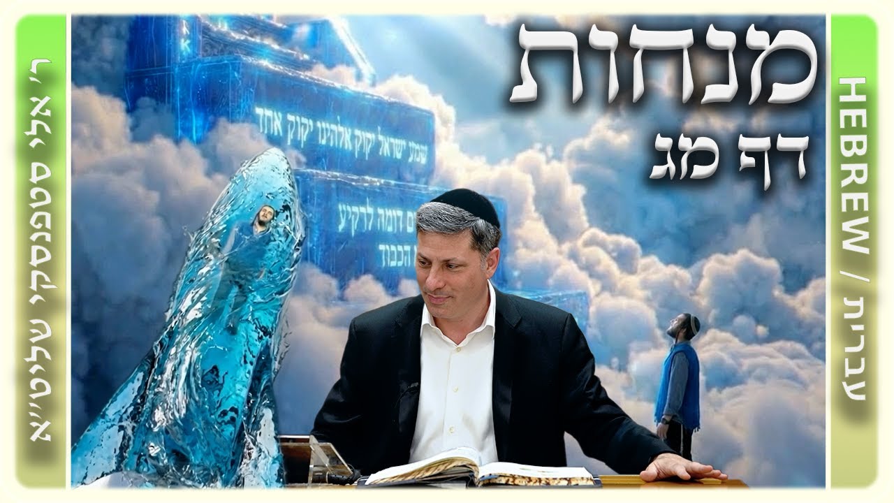 מרכז דף יומי - מנחות דף מג. - ר' אלי סטפנסקי שליט"א