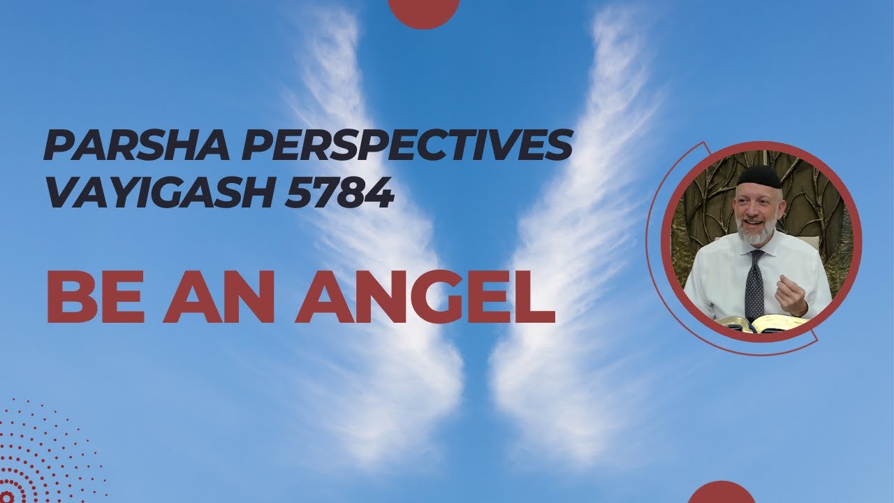 Parsha Perspectives for Today (Vayigash 5784/2023) - Be an Angel