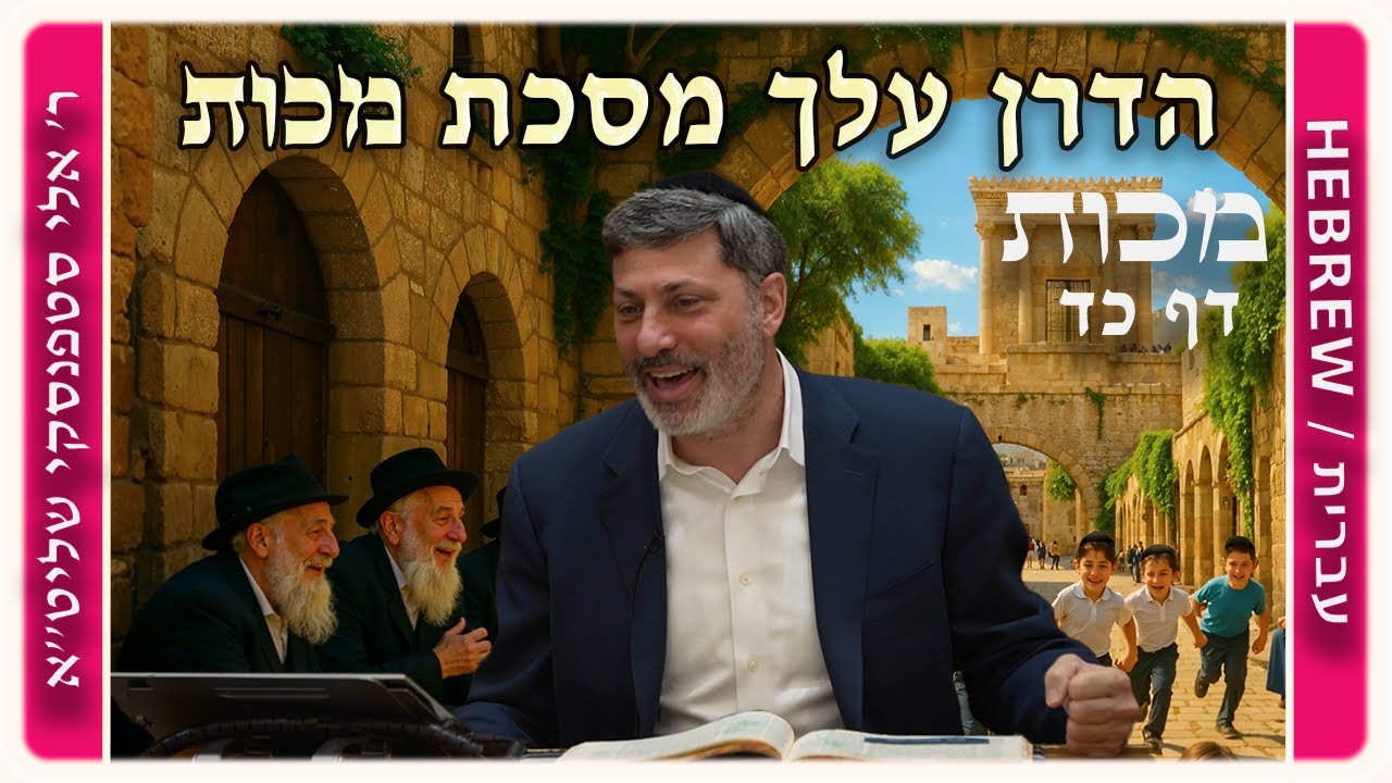 מרכז דף יומי - מכות דף כד. - ר' אלי סטפנסקי שליט"א