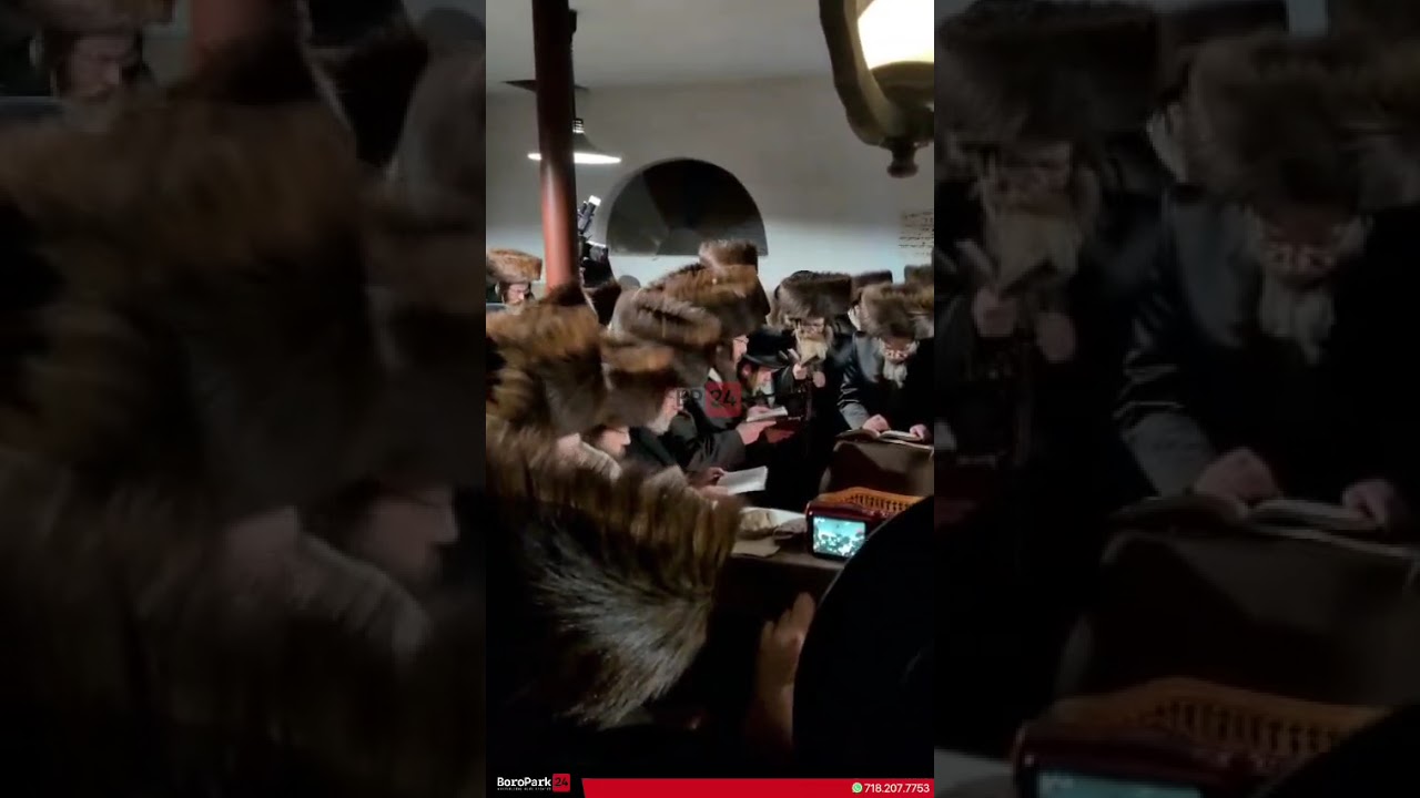 Toldos Yehudah Stichin Rebbe, & The Emunas Yisroel Rav, at the Tzion of the Rupshitzer Rav zy"u.