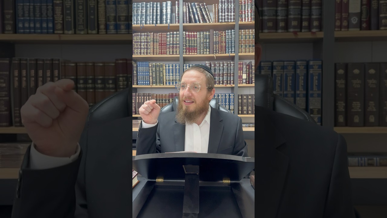 ״כסף בהשגחת הבד״ץ״ הרב משה יונה רוזנגרטן שליט״א פרשת ויקרא תשפ״ה Harav Rozengarte #שורטס #פרשתהשבוע