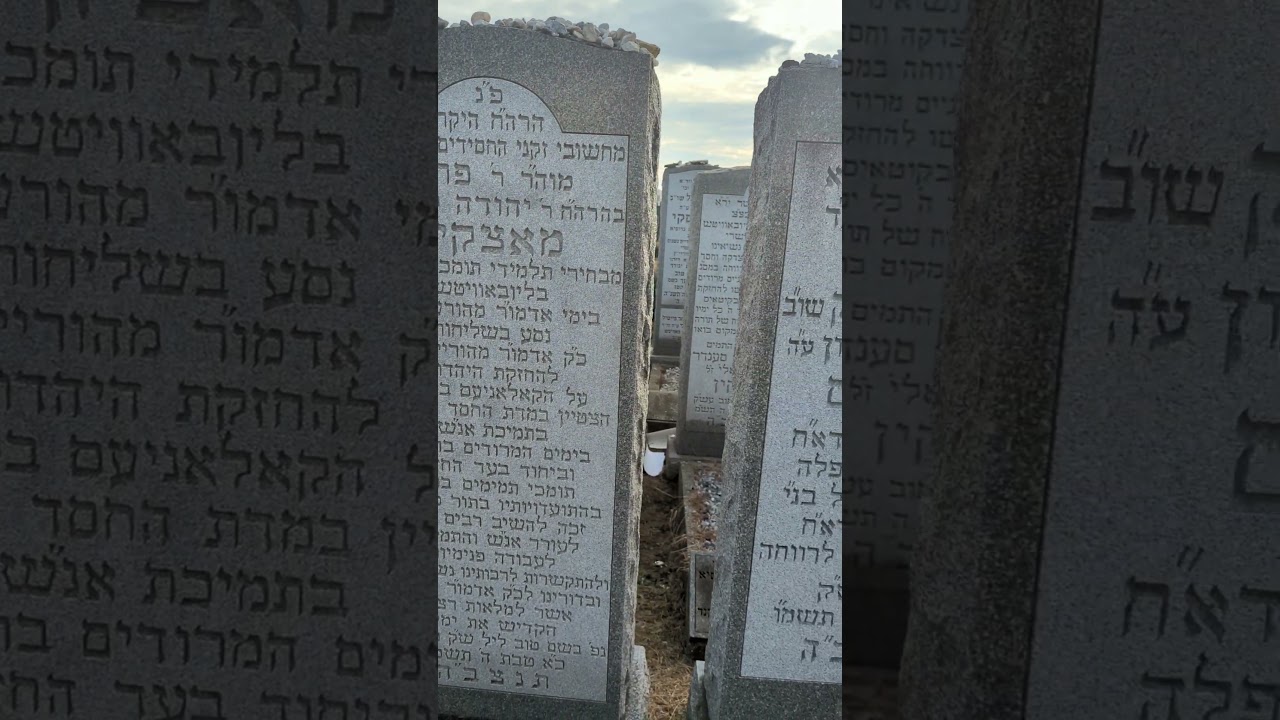 Ohel Kevarim #22-R Z Schneersohn, R Peretz Motchkin, R Rashi Raices, R Shia Korf, R SD Raichik