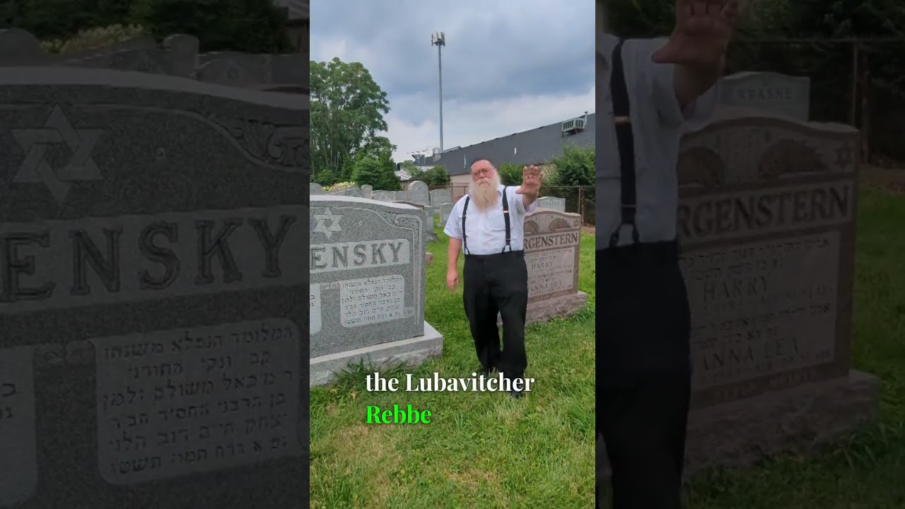 Grave of Michoel Wilensky, son of Chaim Ber, the Kremechuger Maskil in Cincinnati