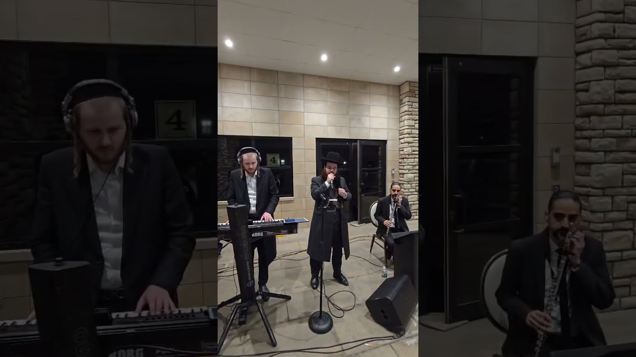 Chuppah: Hershy Langsam 🎹 Yidi Bialostozky 🎤