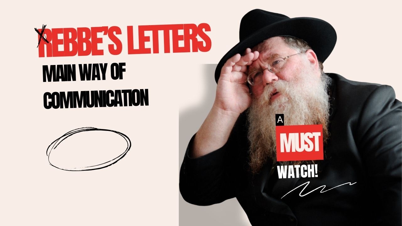 Rebbe's Correspondence - Main mode of personal communication, personal - RC Dalfin
