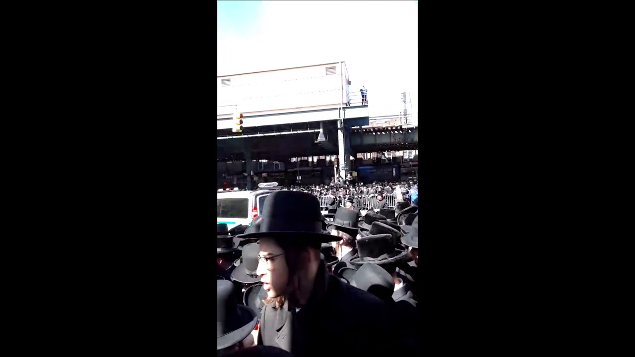 Thousands Pack The Street As Levaya Begins