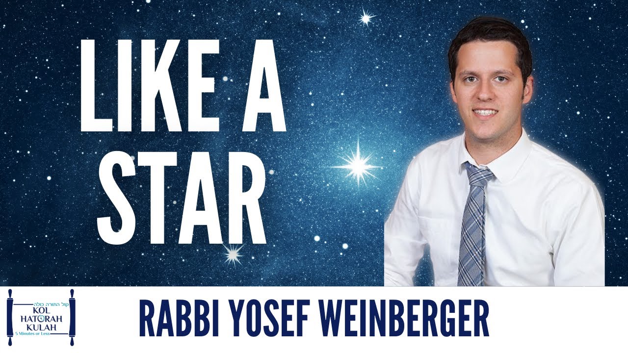 Like A Star - Rabbi Yosef Weinberger