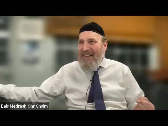 Maharal Parshas Yisro Shiur 2026 by Rabbi Simcha Bunim Berger
