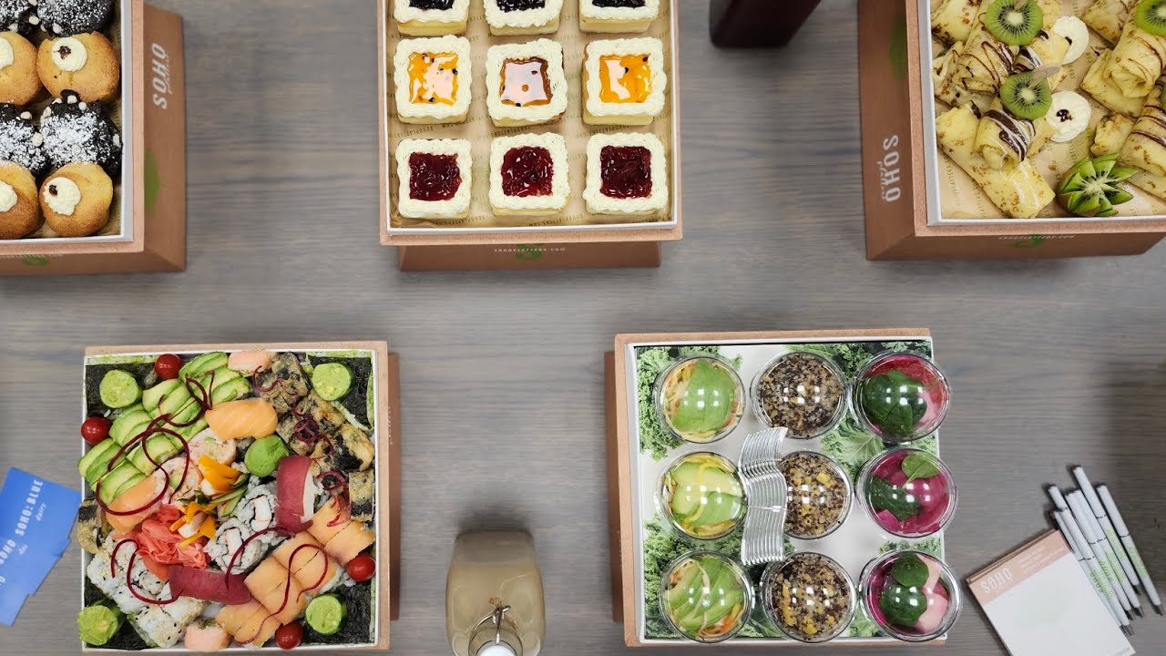 SOHO Platters - taste, presentation, setup, and affordability!