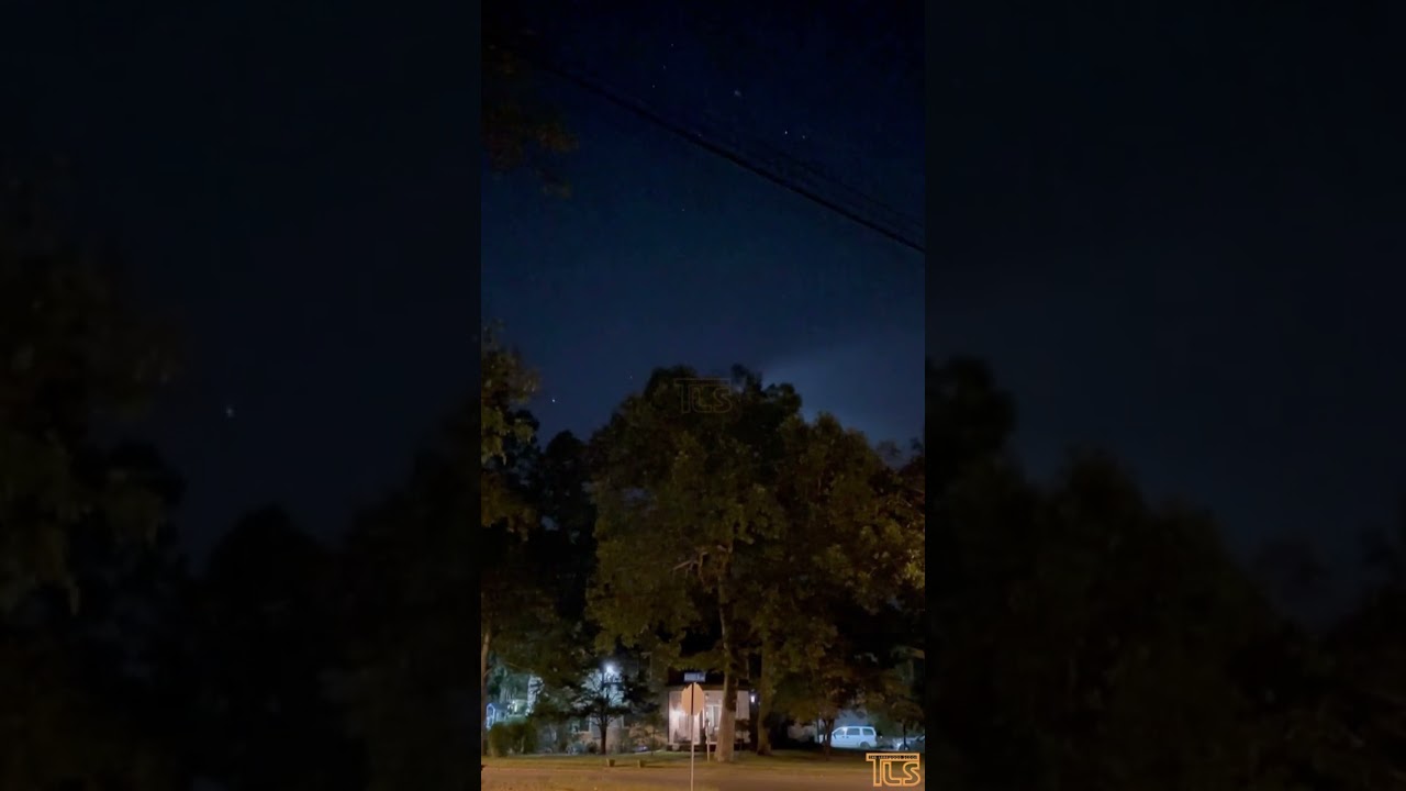SpaceX Polaris Dawn seen from Lakewood NJ