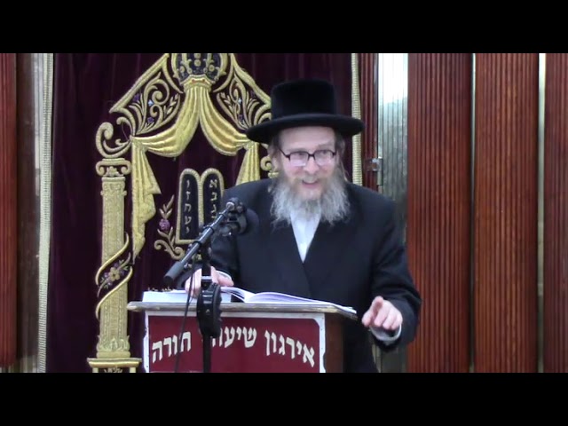 הכנה לליל הסדר - ר' יצחק אייזיק קרישבסקי שליט"א