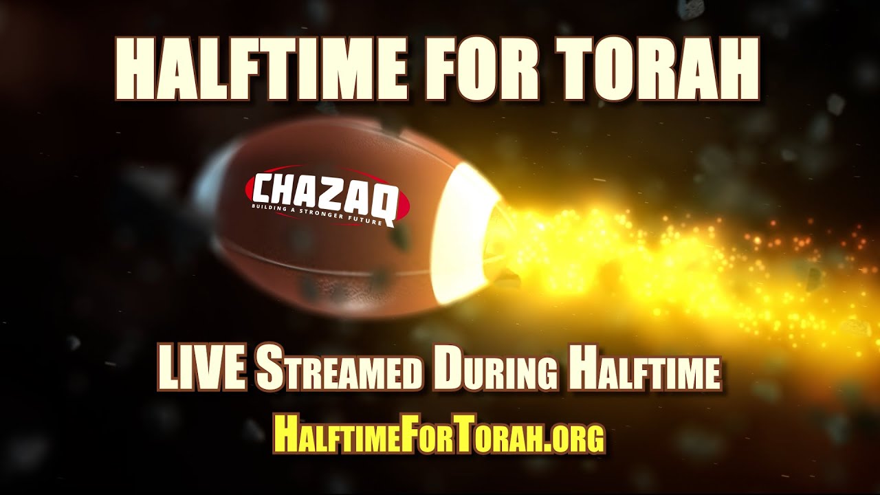 GET READY FOR SOME FOOTBALL & TORAH!