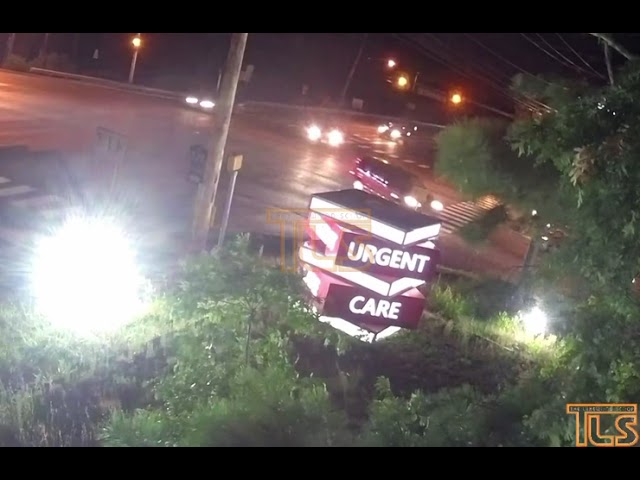 Car accident caught on video