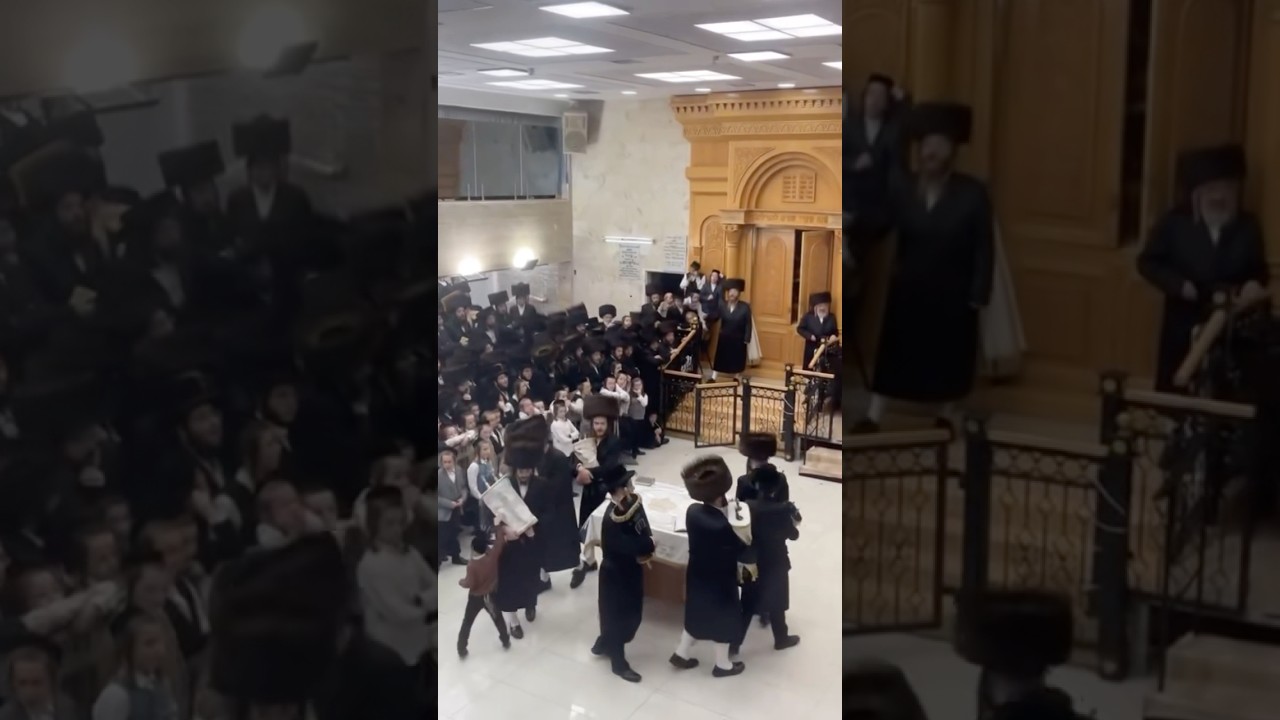 Second Hakafot With Seret Viznitz Rebbe - Motzei Simchas Torah 2024