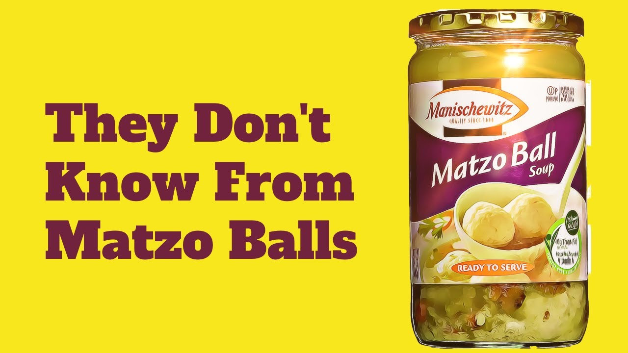 They Don't Know From Matzo Balls —  Parshas Behar