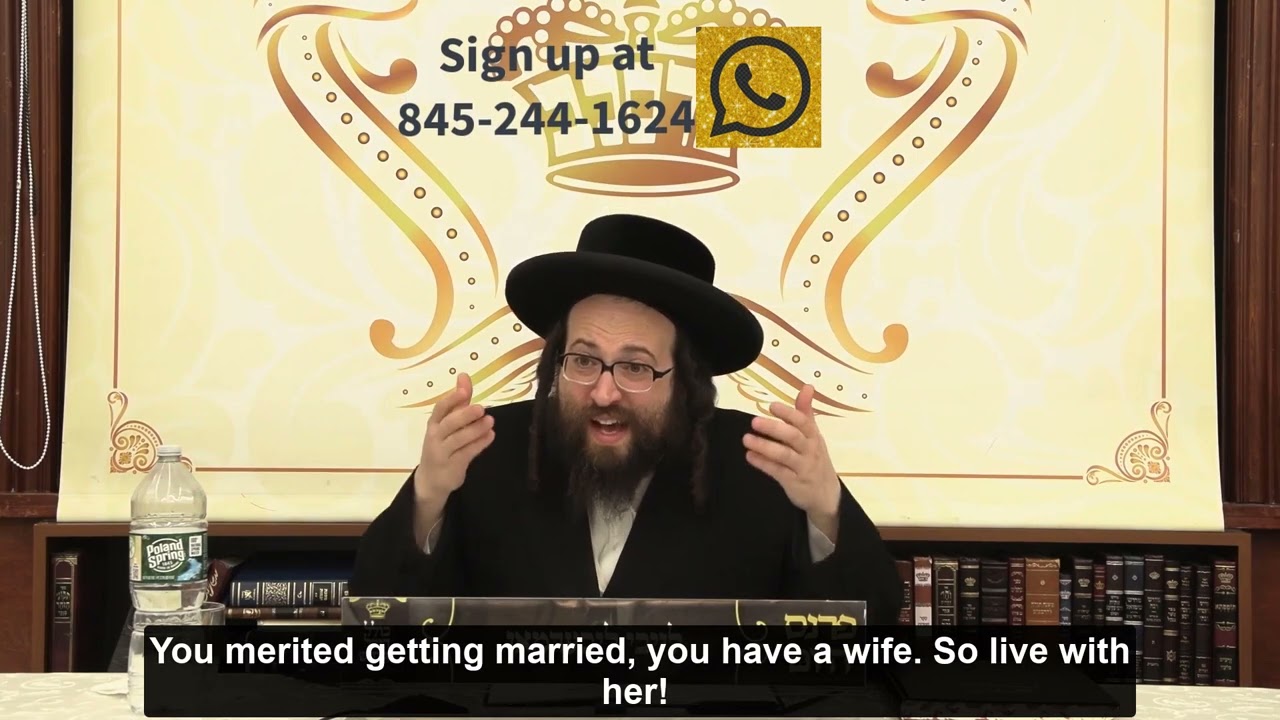 Rabbi Yoel Roth - Fullfil you desires according to the Torah