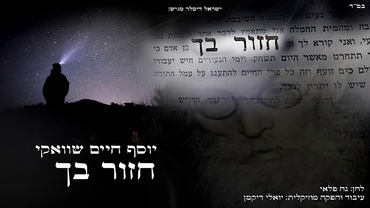 יוסף חיים שוואקי - חזור בך | Yosef Chaim Shwekey - Chazor Becha