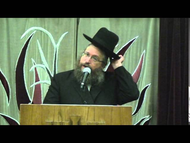 R' Fischel Schachter on "The Gift Of Time" opening remarks by R' Peretz Steinberg