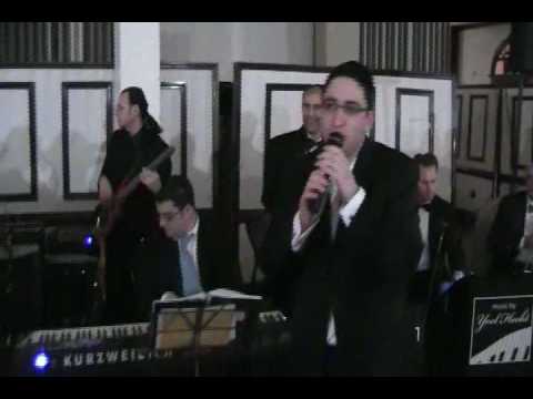 Yoel And Shaya Hecht Singing At Shaya Hecht's Wedding With Yoel Hecht Orchestra.mp4