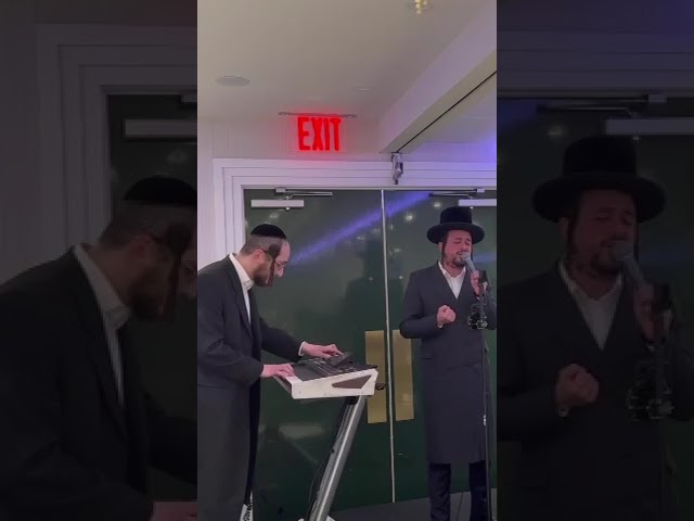 Meilech Braunstein with Yanky Levy