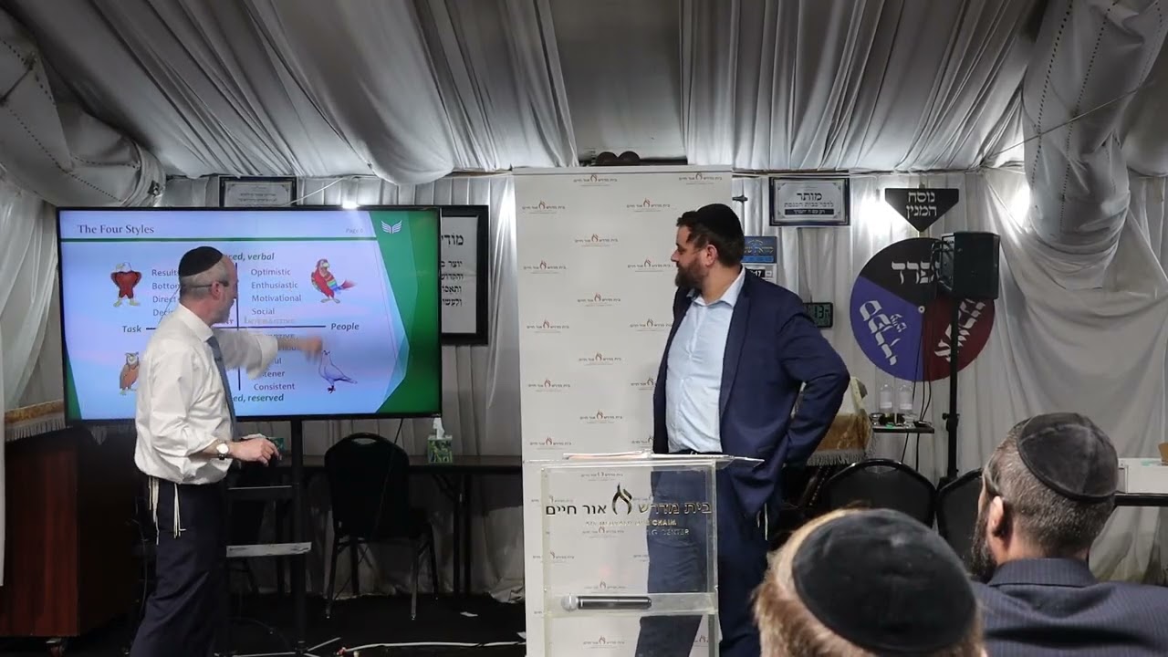 Zev Freundlich - Father's Seder Workshop Connecting to your children in their own way