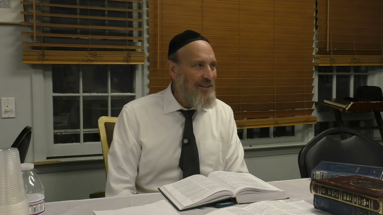 Parshas Ki Teitzei Maharal Shiur by Rabbi Simcha Bunim Berger at Scheiner's Shul