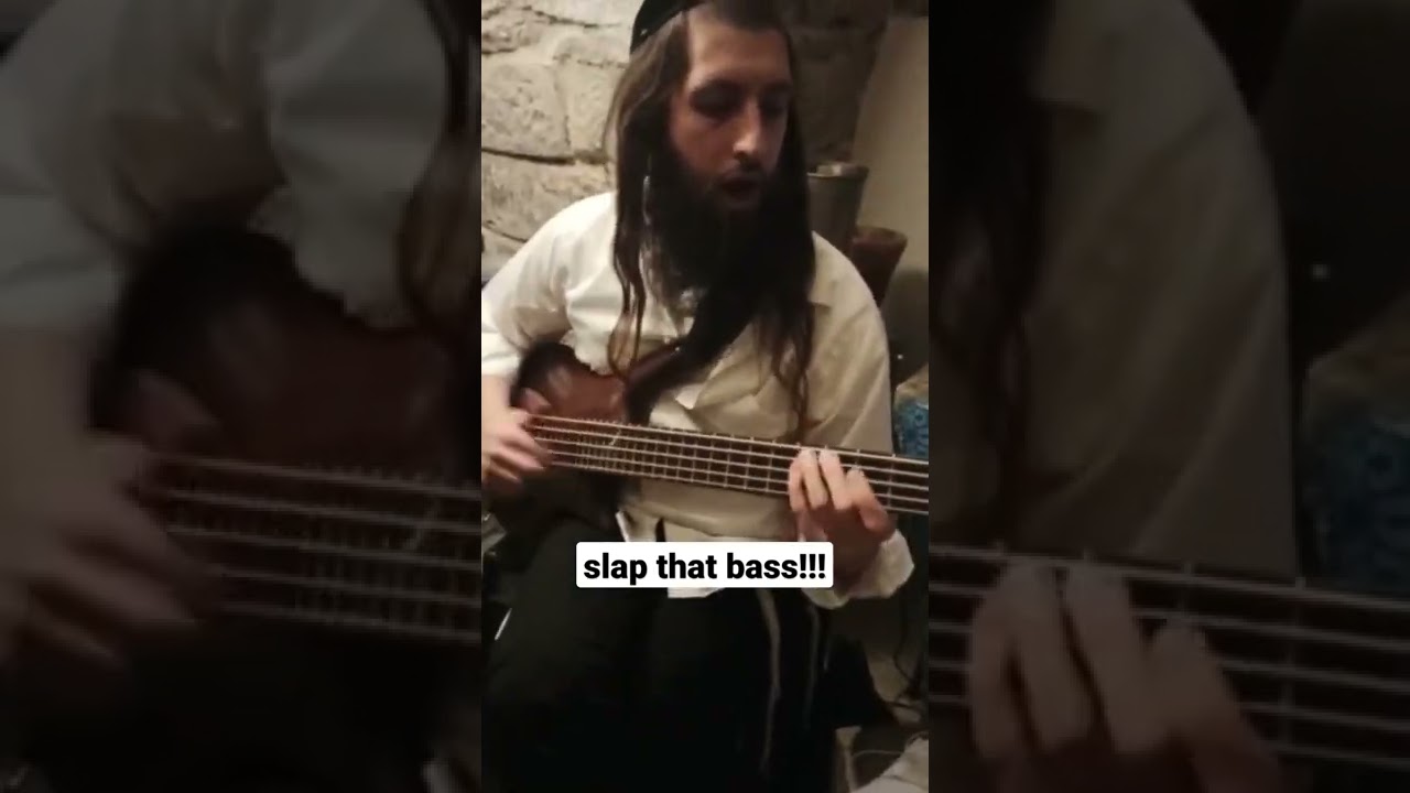 #BassSolo by the holy #Kohen Avi Aaronson, my favorite #BassPlayer #JewishMusician from #Tzfat