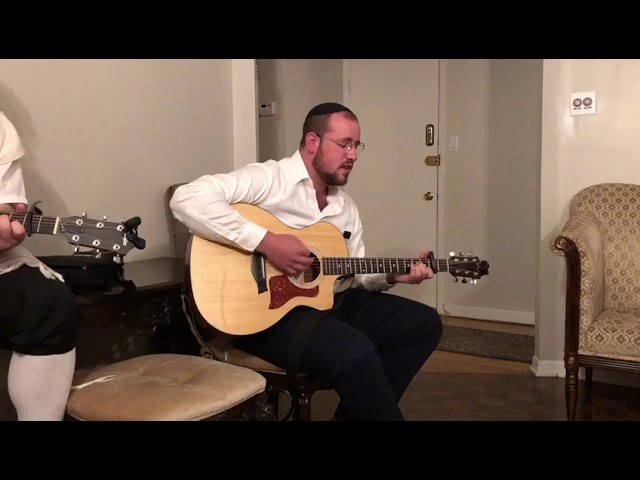 Moshe Groner singing Rabbi Shlomo Carlebach's "The last seder in the Warsaw ghetto"