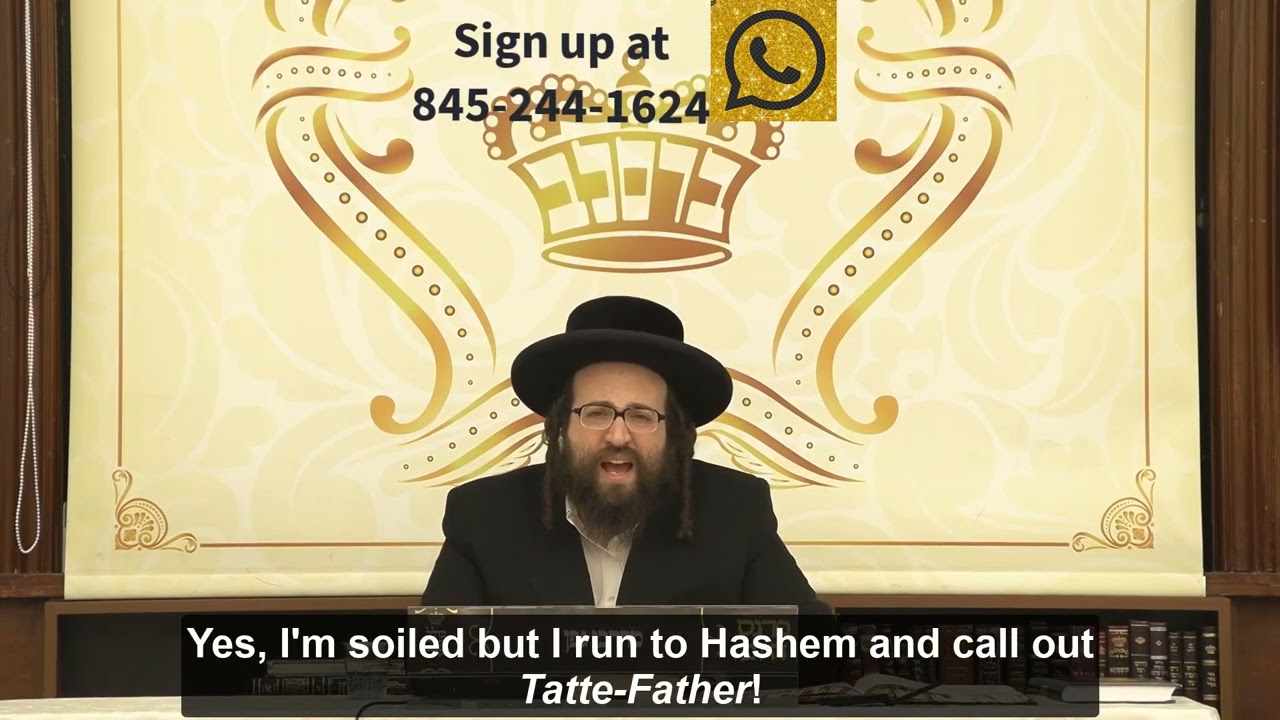 Rabbi Yoel Roth - Hashem cares about you