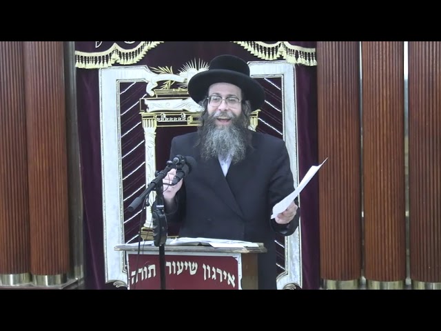 שיעורים בברכה אחרונה בכזית ורביעית ואכילת פרס - ר' צבי אונסדארפער שליט"א