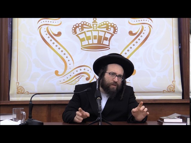 Rabbi Yoel Roth - A person is like a tree be Mechanech your kids when they are young (5/22/18)