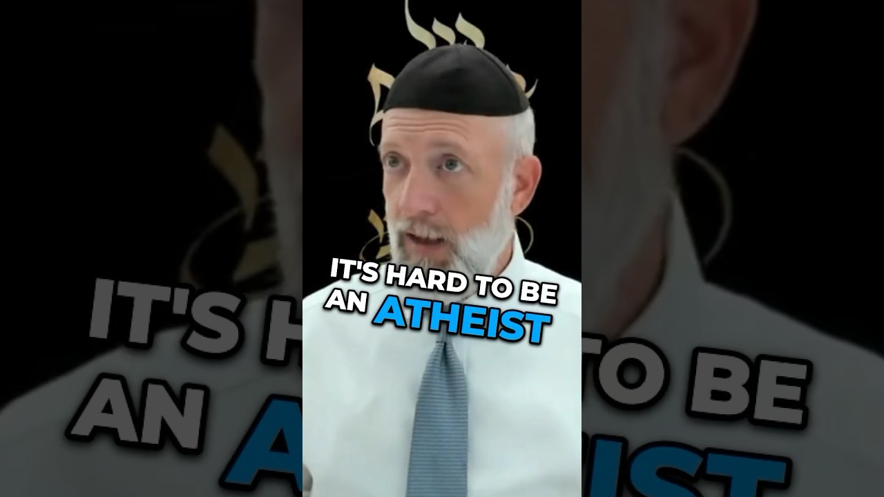 It's HARD to be an ATHEIST #shorts
