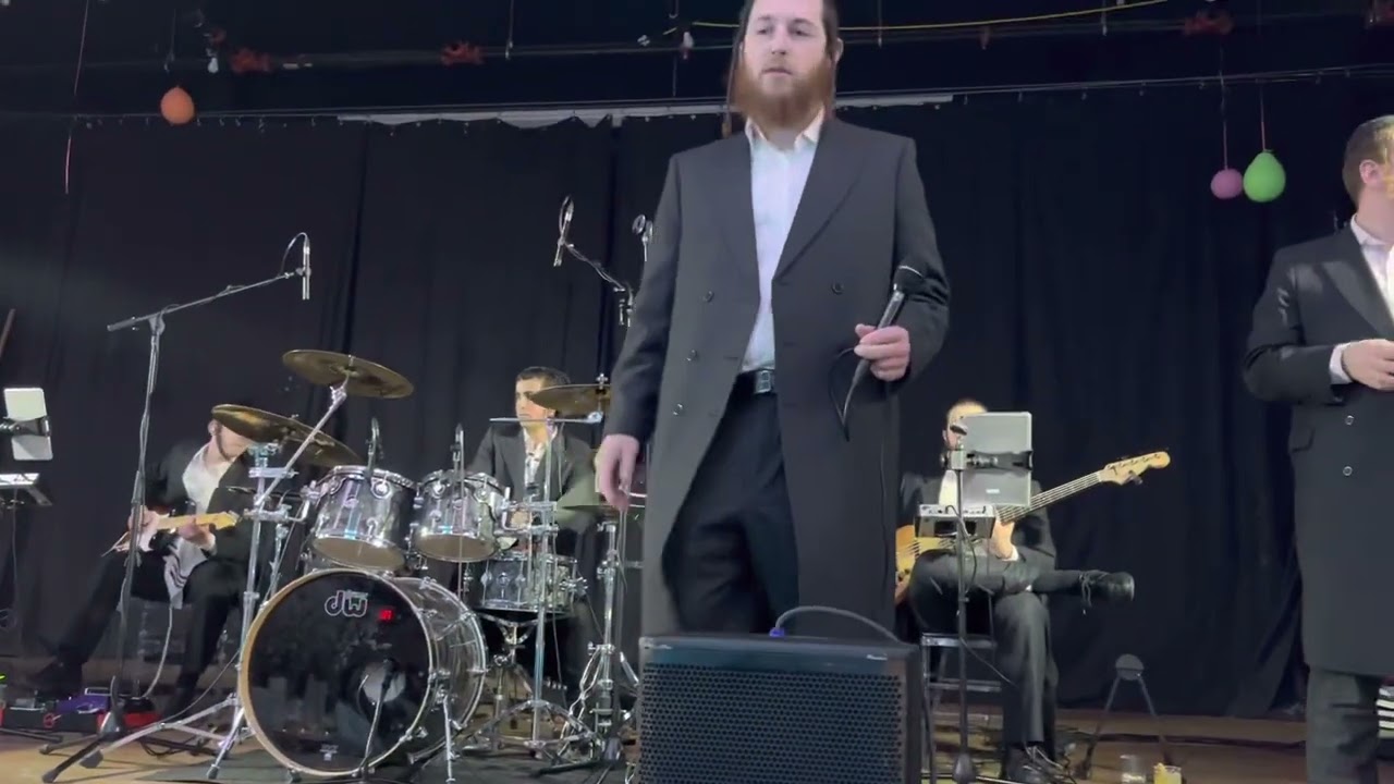 Bar mitzvah with sruly green and Chaim green