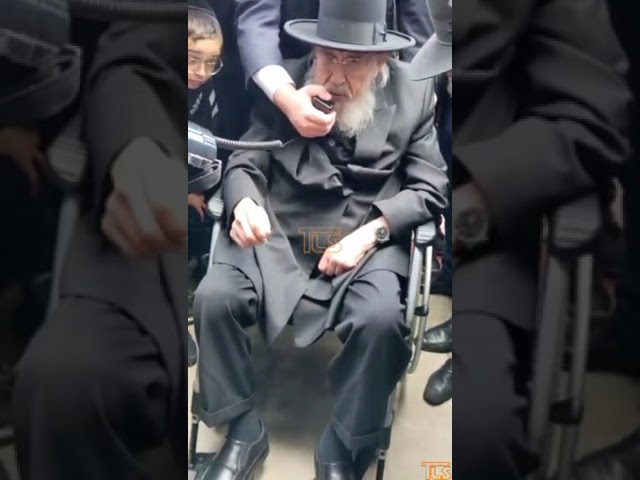 Harav Yitzchok Ezrachi visits Tashbar school in Lakewood