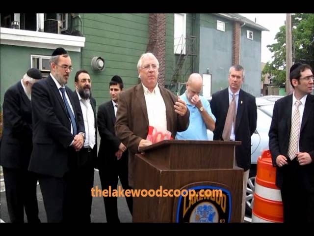 Ribbon Cutting Ceremony For Downtown Parking Lot