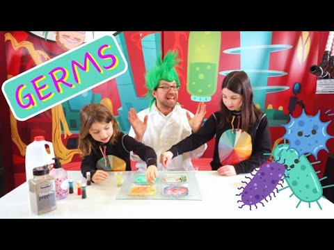 Germs Science with Dr. Shnitzel's wacky Science #science #birthday #comedy #funny